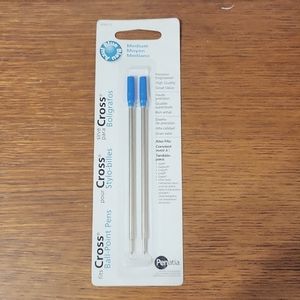 Cross ball-point refill, set of two sealed, Blue color